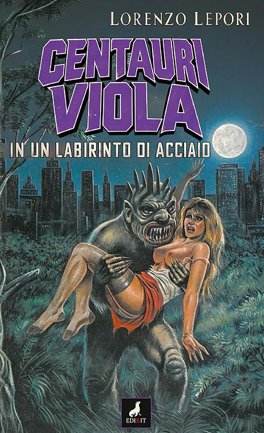 centauri viola in un labirinto di acciaio